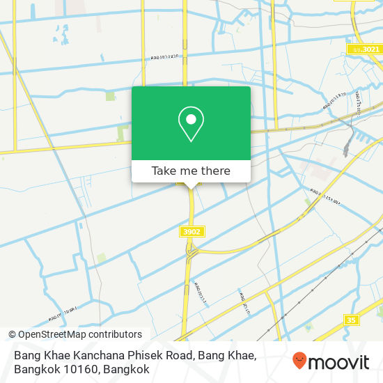 Bang Khae Kanchana Phisek Road, Bang Khae, Bangkok 10160 map
