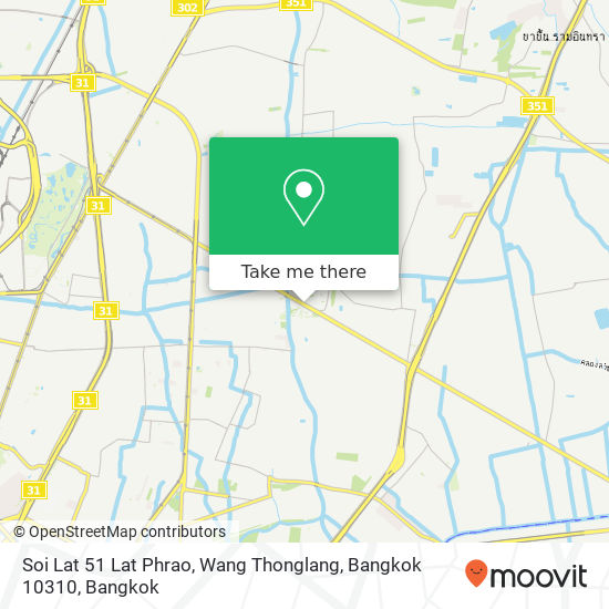 Soi Lat 51 Lat Phrao, Wang Thonglang, Bangkok 10310 map