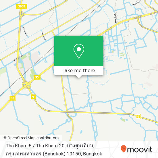 Tha Kham 5 / Tha Kham 20, บางขุนเทียน, กรุงเทพมหานคร (Bangkok) 10150 map