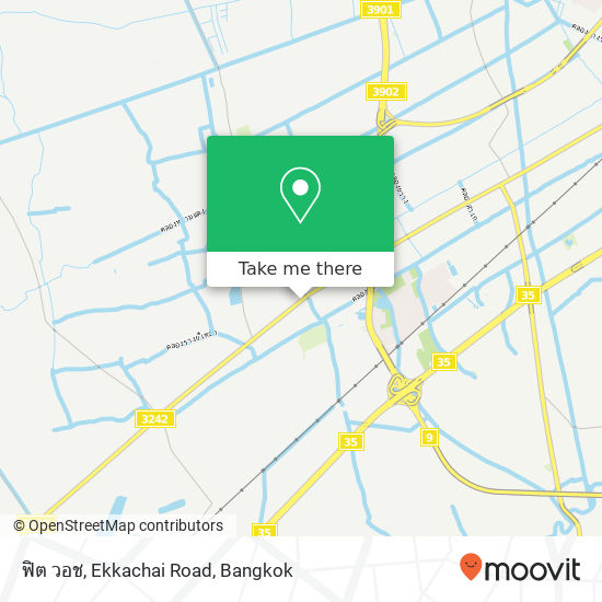 ฟิต วอช, Ekkachai Road map