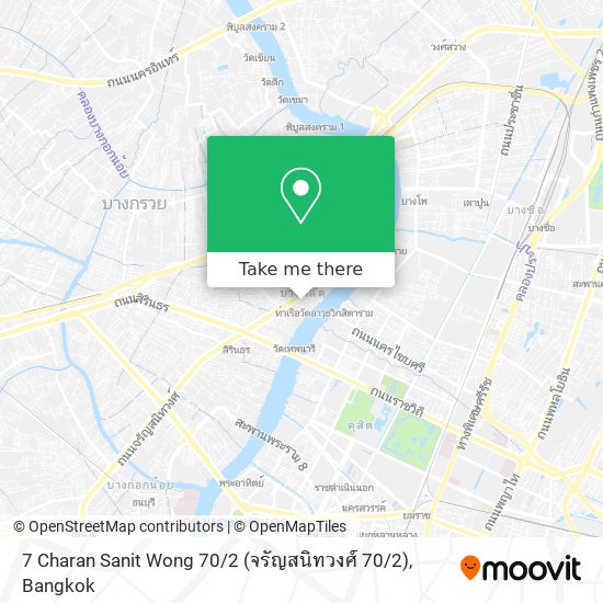 7 Charan Sanit Wong 70 / 2 (จรัญสนิทวงศ์ 70 / 2) map