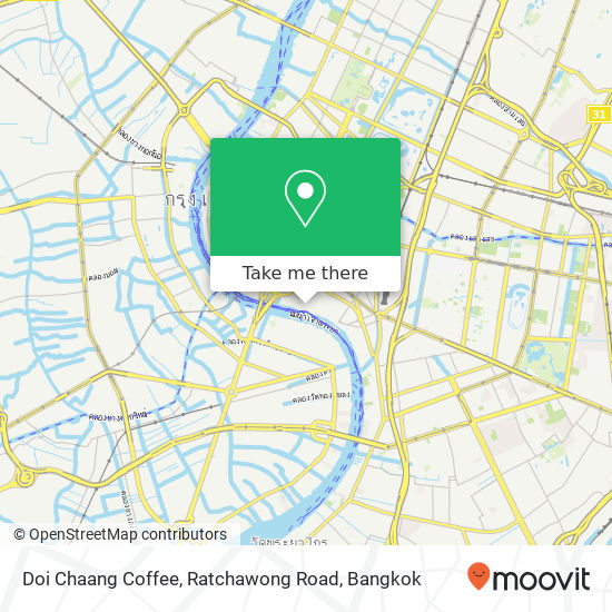 Doi Chaang Coffee, Ratchawong Road map