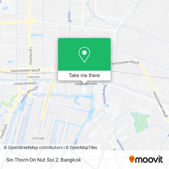 Sin Thorn-On Nut Soi 2 map