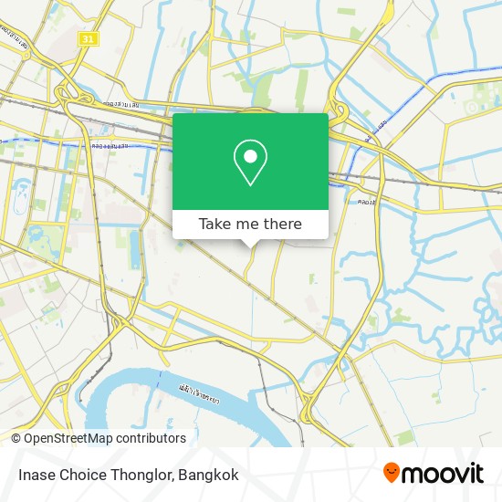 Inase Choice Thonglor map