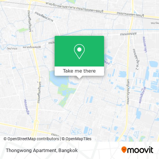 Thongwong Apartment map