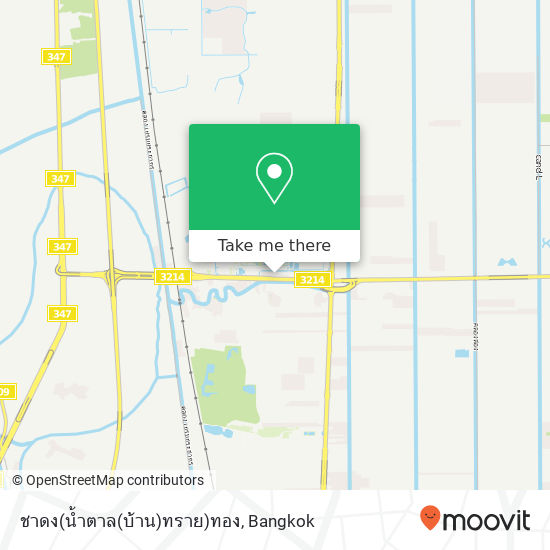 ชาดง(น้ำตาล(บ้าน)ทราย)ทอง map