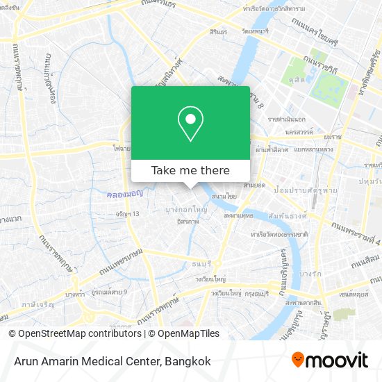Arun Amarin Medical Center map