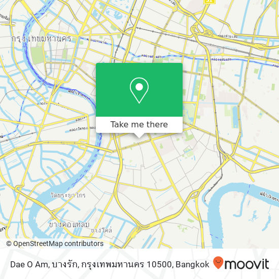 Dae O Am, บางรัก, กรุงเทพมหานคร 10500 map