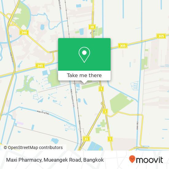 Maxi Pharmacy, Mueangek Road map