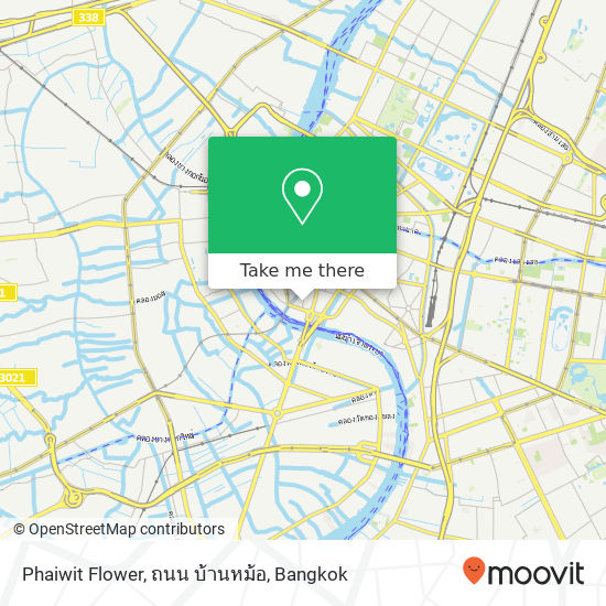 Phaiwit Flower, ถนน บ้านหม้อ map