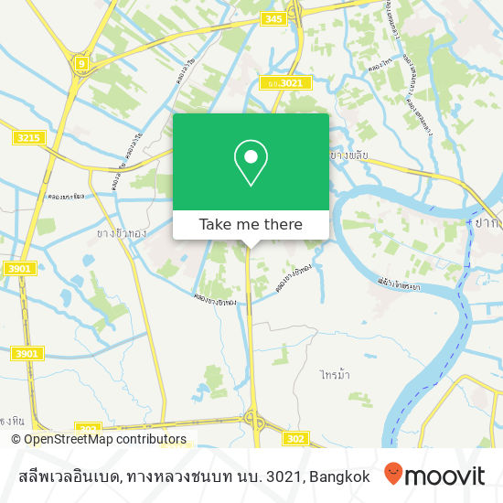 สลีพเวลอินเบด, ทางหลวงชนบท นบ. 3021 map