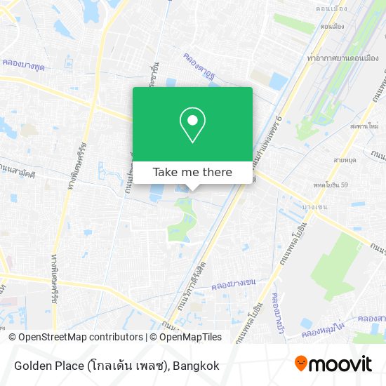 Golden Place (โกลเด้น เพลซ) map