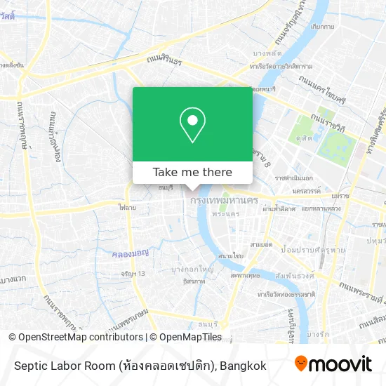 Septic Labor Room (ห้องคลอดเซปติก) map