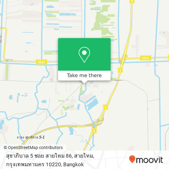 สุขาภิบาล 5 ซอย สายไหม 86, สายไหม, กรุงเทพมหานคร 10220 map