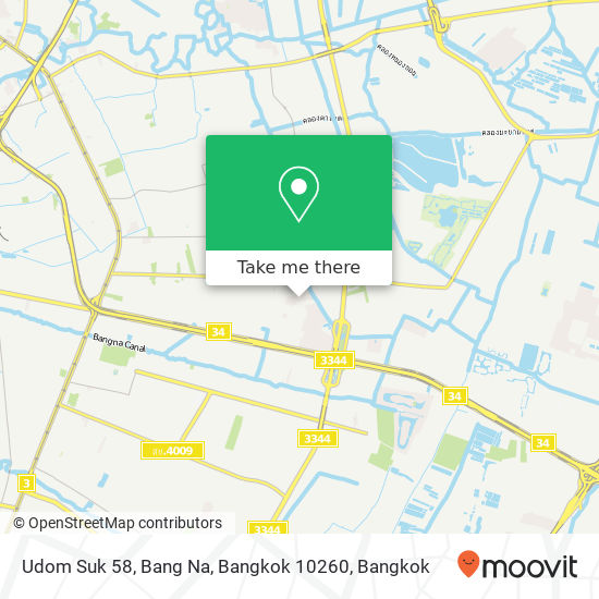 Udom Suk 58, Bang Na, Bangkok 10260 map