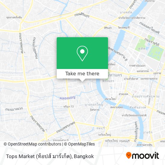 Tops Market (ท็อปส์ มาร์เก็ต) map