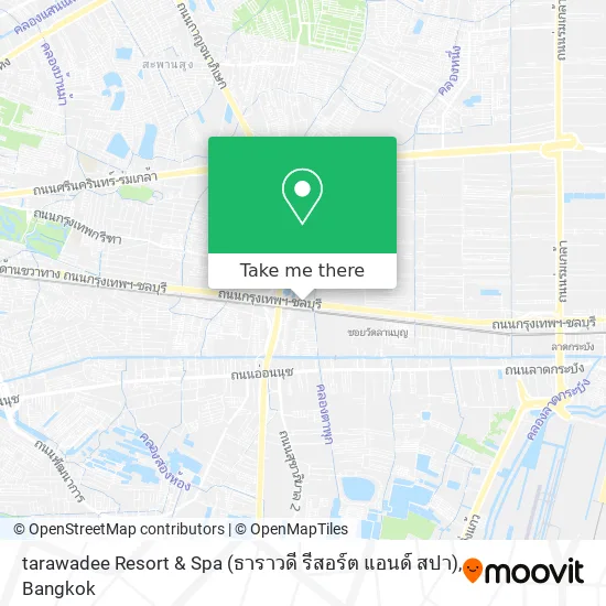 tarawadee Resort & Spa (ธาราวดี รีสอร์ต แอนด์ สปา) map