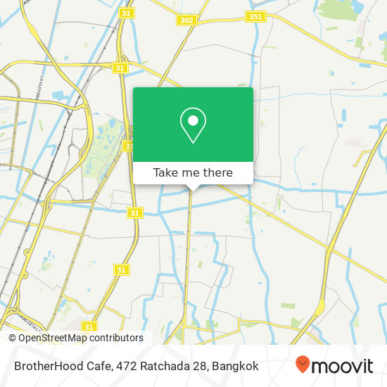 BrotherHood Cafe, 472 Ratchada 28 map