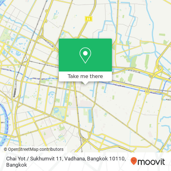 Chai Yot / Sukhumvit 11, Vadhana, Bangkok 10110 map