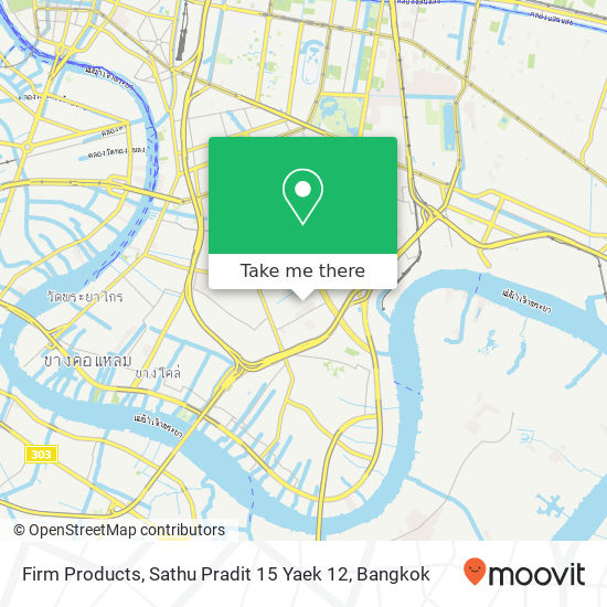Firm Products, Sathu Pradit 15 Yaek 12 map