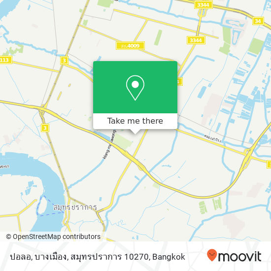 ปอลอ, บางเมือง, สมุทรปราการ 10270 map