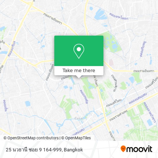 25 นวธานี ซอย 9 164-999 map