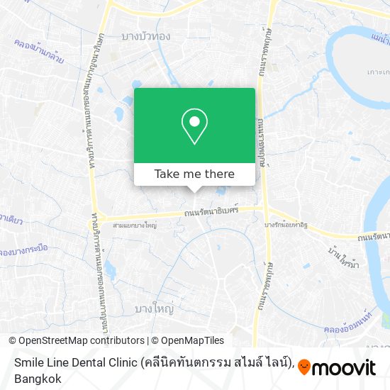 Smile Line Dental Clinic (คลีนิคทันตกรรม สไมล์ ไลน์) map
