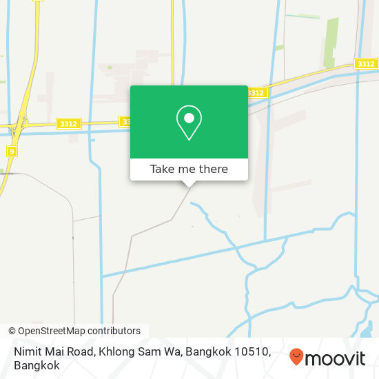 Nimit Mai Road, Khlong Sam Wa, Bangkok 10510 map