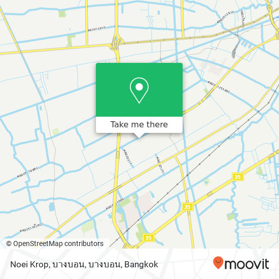 Noei Krop, บางบอน, บางบอน map