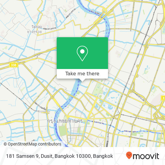 181 Samsen 9, Dusit, Bangkok 10300 map