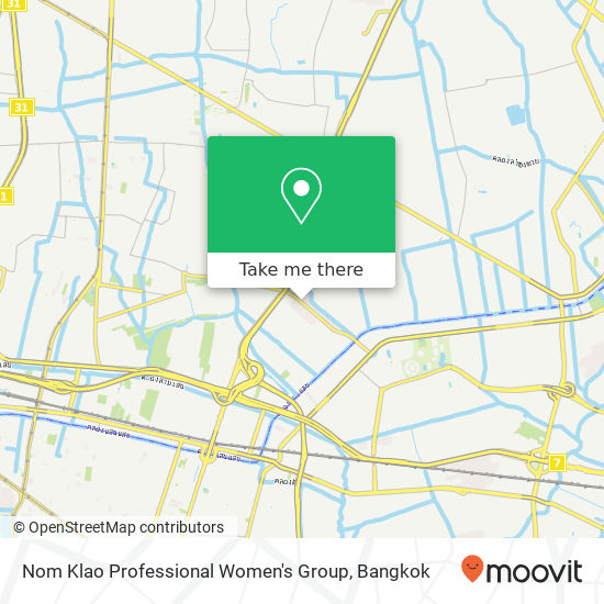 Nom Klao Professional Women's Group map