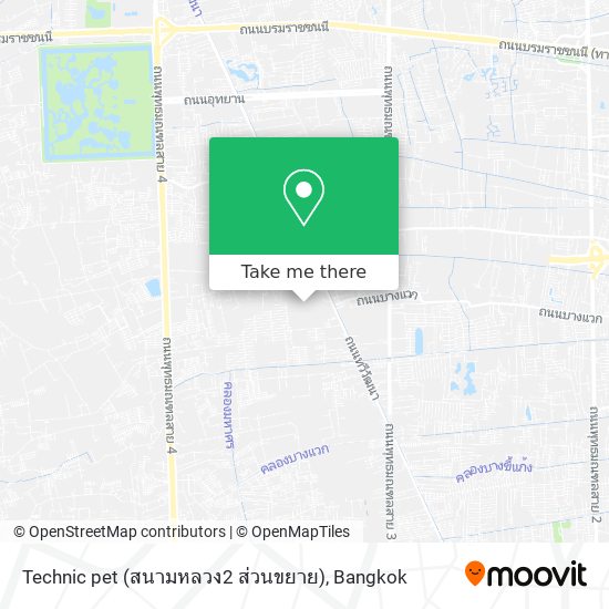 Technic pet (สนามหลวง2 ส่วนขยาย) map