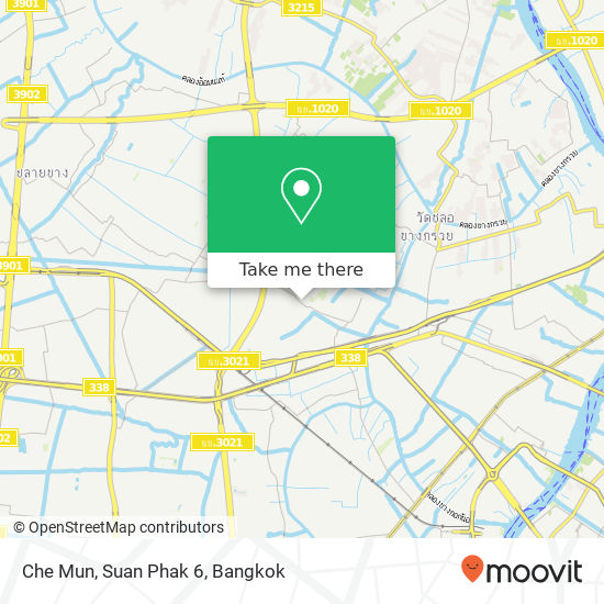 Che Mun, Suan Phak 6 map