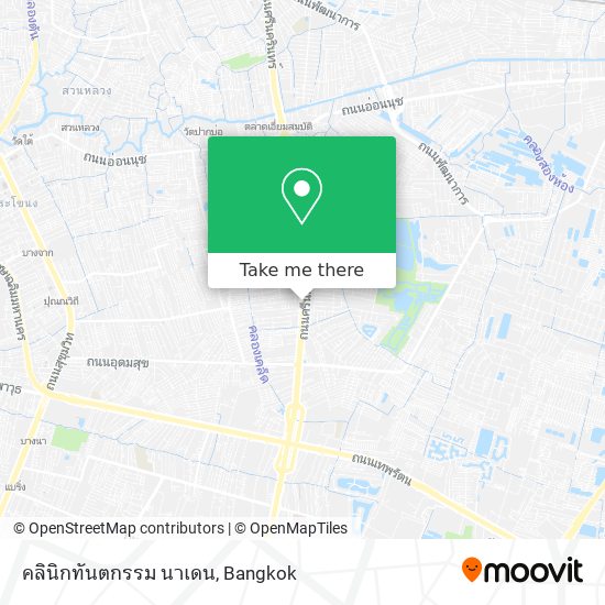 คลินิกทันตกรรม นาเดน map