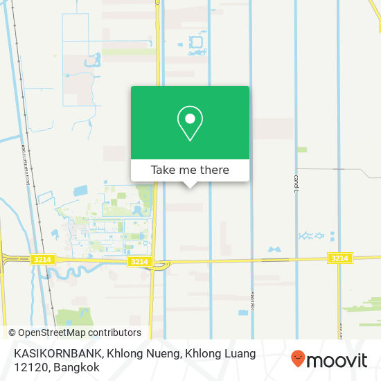 KASIKORNBANK, Khlong Nueng, Khlong Luang 12120 map