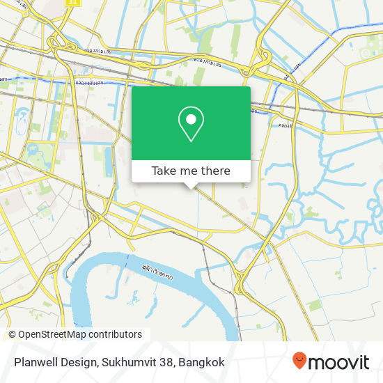 Planwell Design, Sukhumvit 38 map
