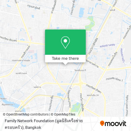 Family Network Foundation (มูลนิธิเครือข่ายครอบครัว) map