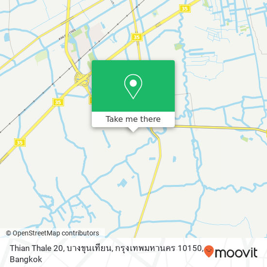 Thian Thale 20, บางขุนเทียน, กรุงเทพมหานคร 10150 map