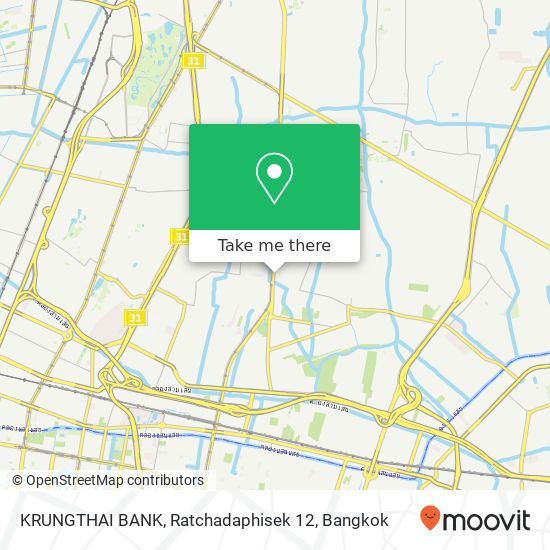 KRUNGTHAI BANK, Ratchadaphisek 12 map