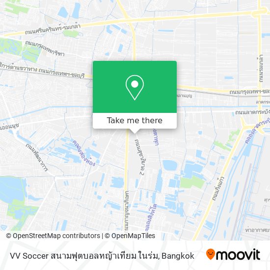 VV Soccer สนามฟุตบอลหญ้าเทียม ในร่ม map