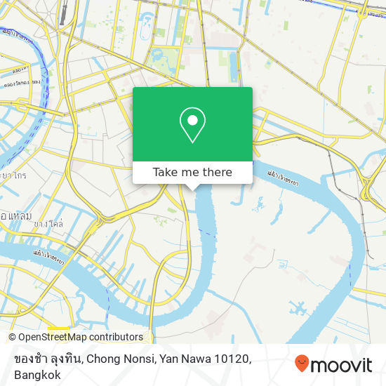 ของชำ ลุงทิน, Chong Nonsi, Yan Nawa 10120 map