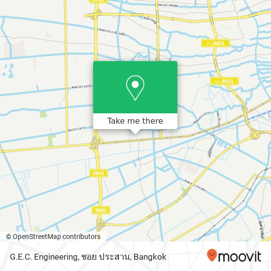 G.E.C. Engineering, ซอย ประสาน map