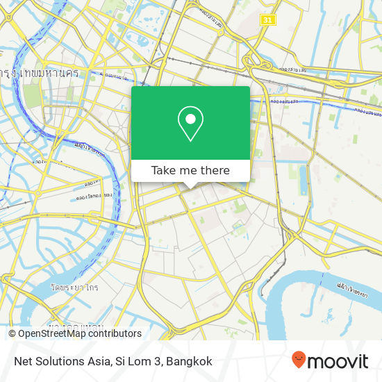Net Solutions Asia, Si Lom 3 map