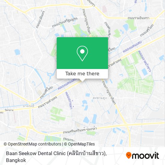 Baan Seekow Dental Clinic (คลินิกบ้านสีขาว) map