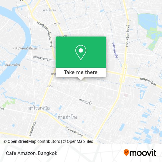 Cafe Amazon map