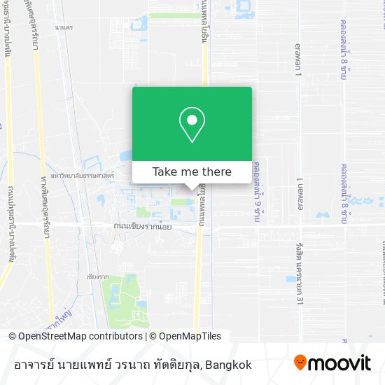 อาจารย์ นายแพทย์ วรนาถ ทัตติยกุล map