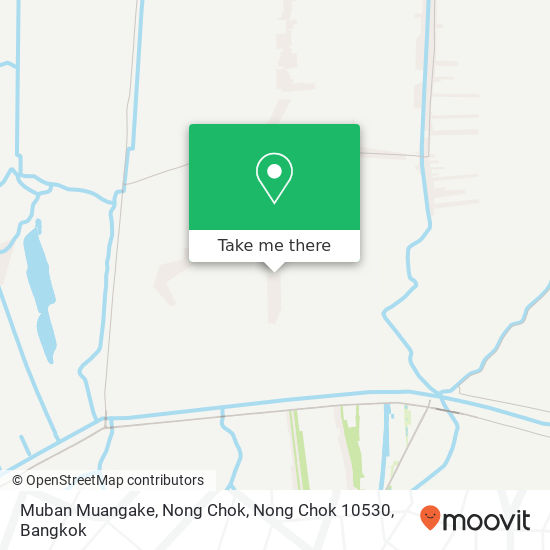 Muban Muangake, Nong Chok, Nong Chok 10530 map