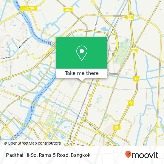 Padthai Hi-So, Rama 5 Road map