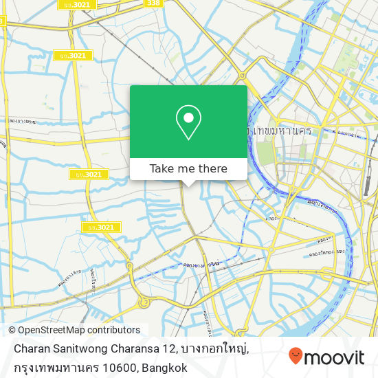 Charan Sanitwong Charansa 12, บางกอกใหญ่, กรุงเทพมหานคร 10600 map