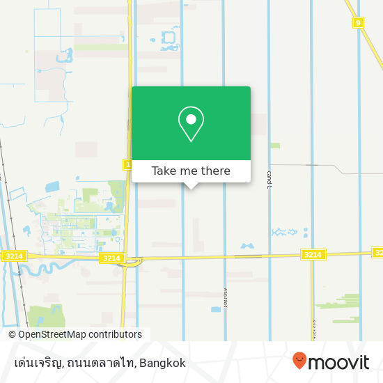 เด่นเจริญ, ถนนตลาดไท map